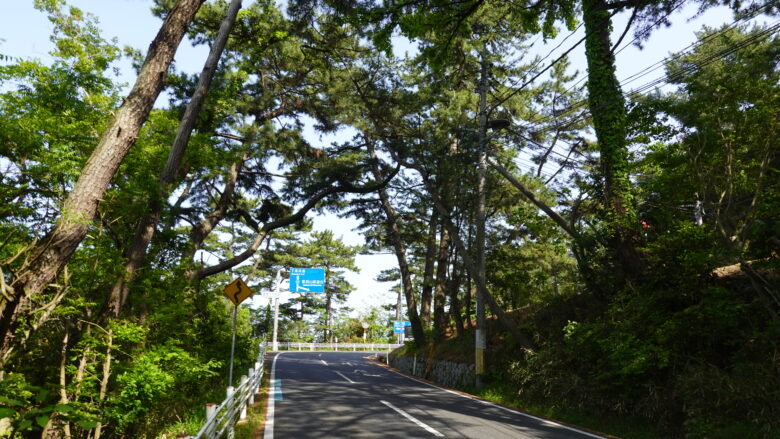 鷲羽山 自転車