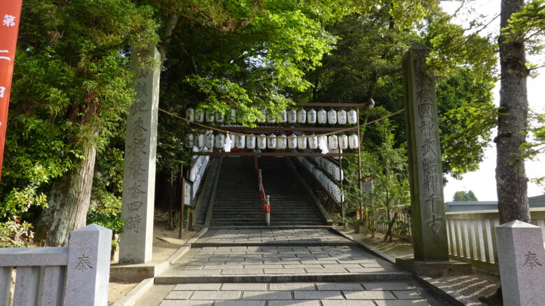 吉備津神社の入口