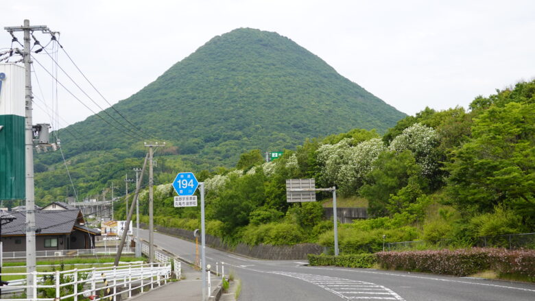 讃岐富士へ向かう道