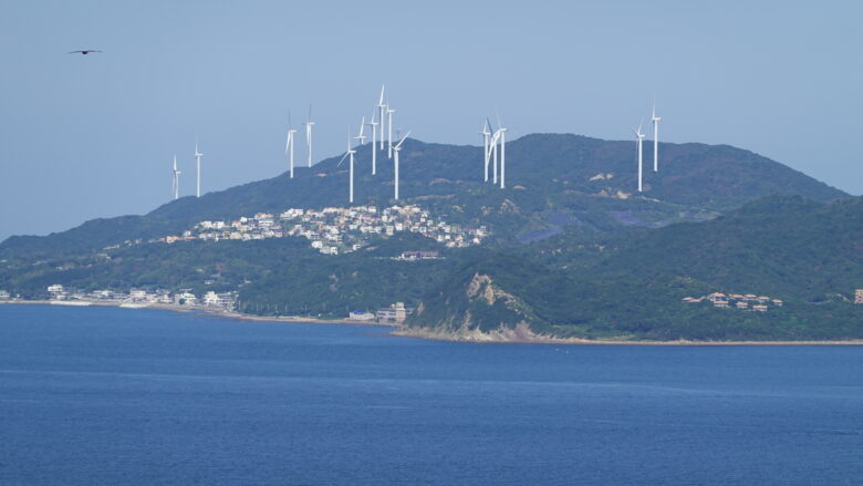 淡路島の風車