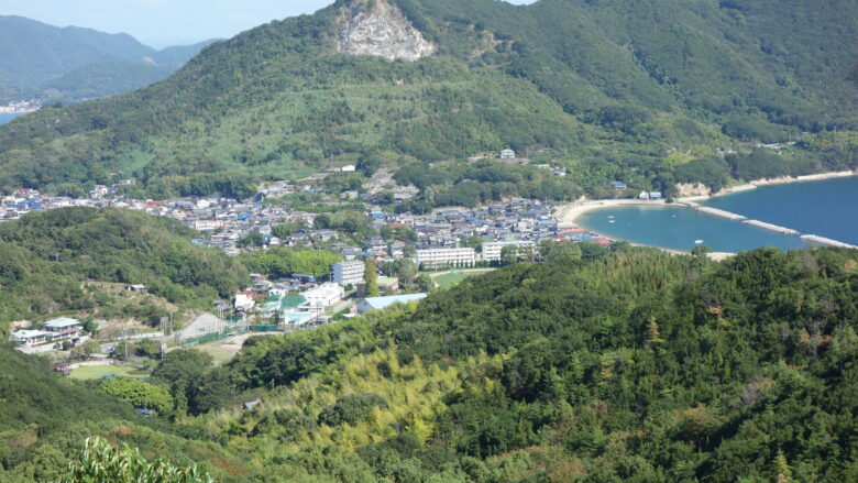 久司山展望台の景色