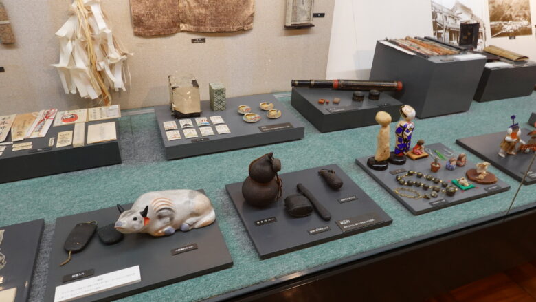 いの町紙の博物館の展示物