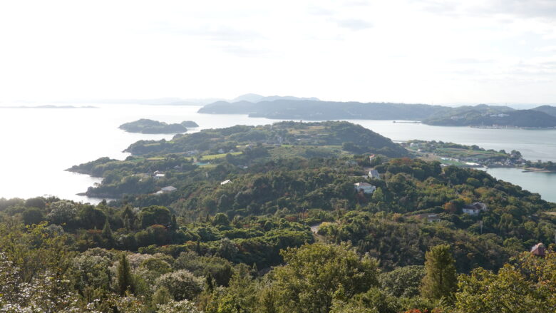 前島展望台からの景色