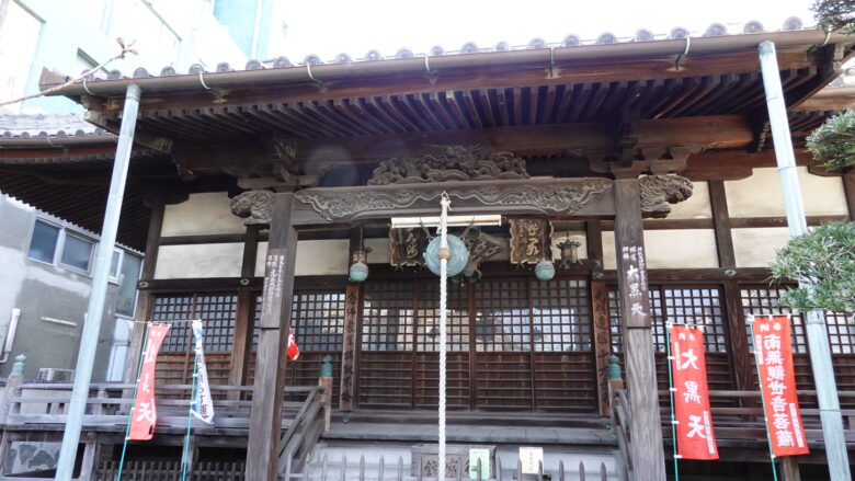 妙法寺の本堂