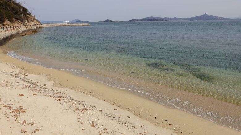 男木島の白浜