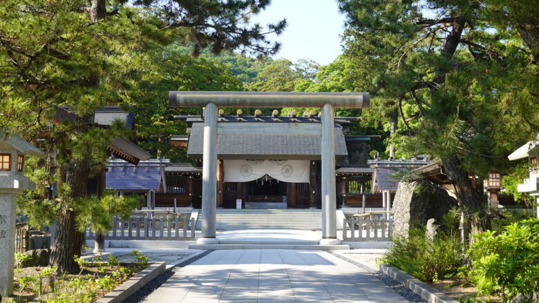 元伊勢籠神社の風景