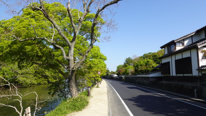 松江城の周辺