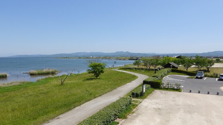 宍道湖の眺め