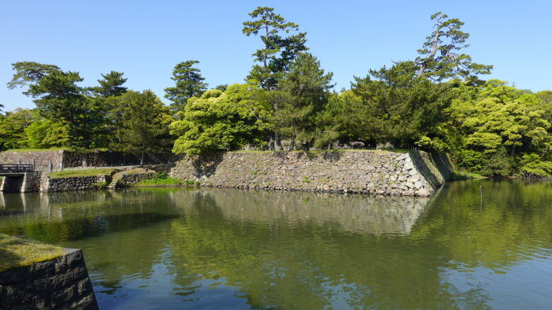 松江城のお掘り
