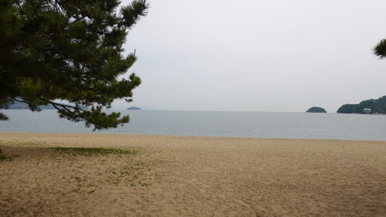 津田の松原の風景