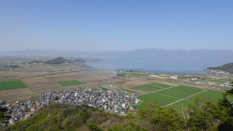 琵琶湖の眺望