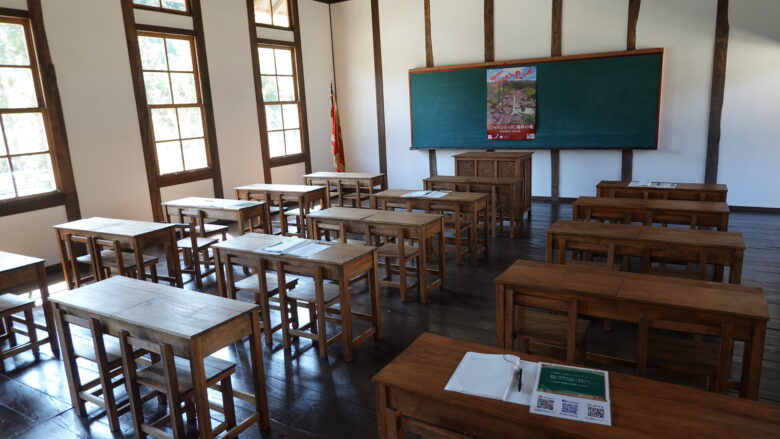 明治時代の教室