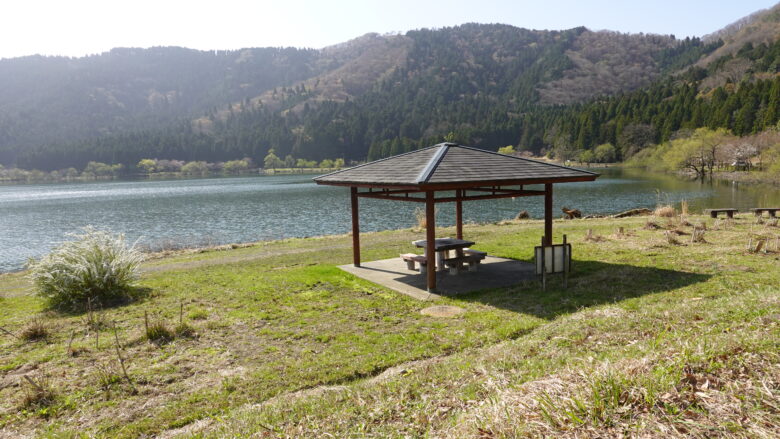 余呉湖の景色