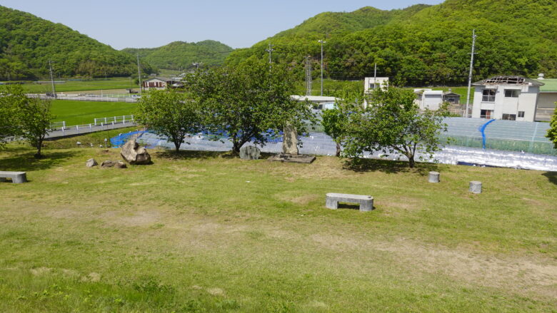 吉井川沿岸の風景