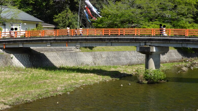 日笠川に架かる橋