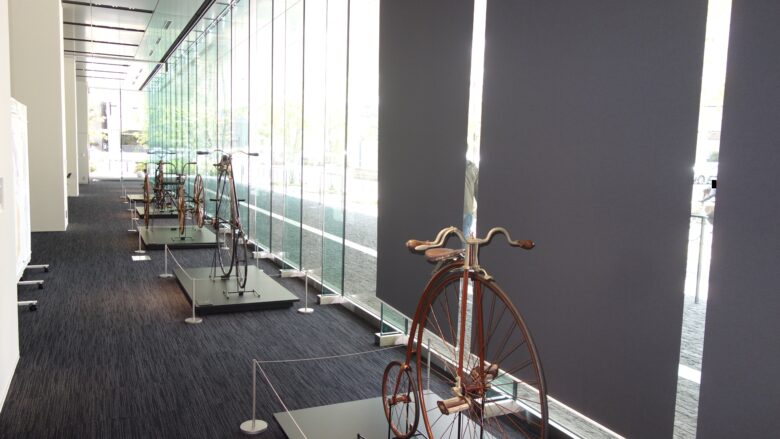 シマノ自転車博物館　1階ギャラリー（その１）