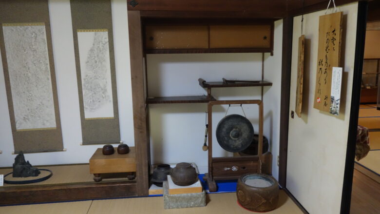 若桜町歴史民俗資料館の部屋