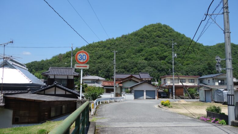 和気町吉田地区の風景
