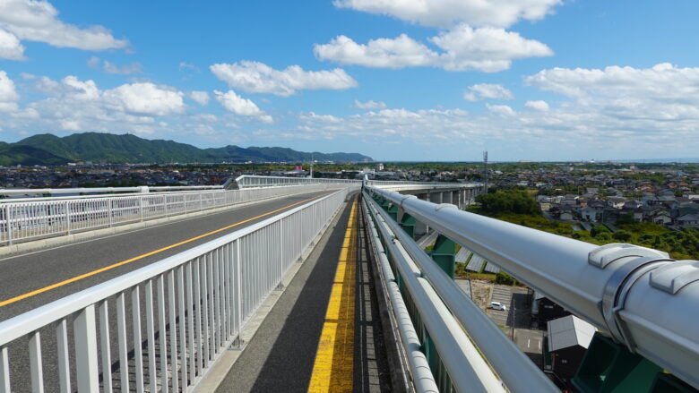 江島大橋からの景色