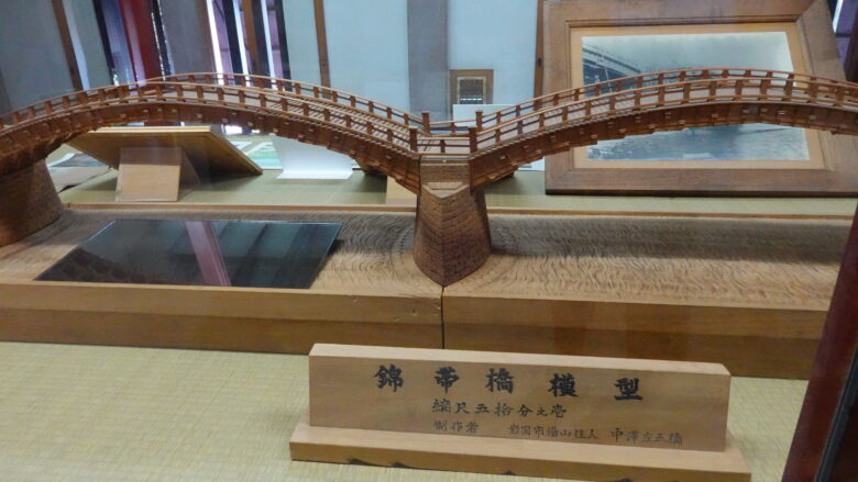 錦帯橋の模型