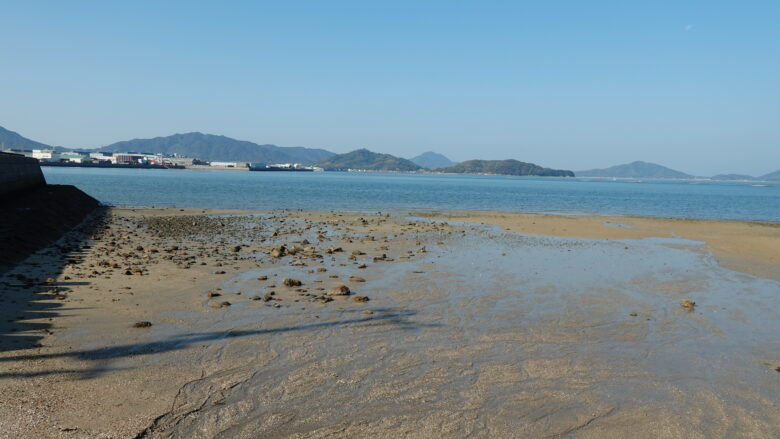 津嶋神社の周囲の海岸（その２）