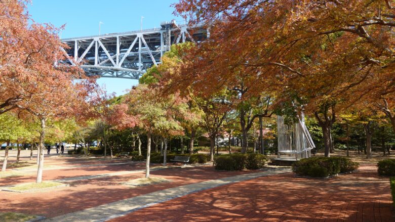 瀬戸大橋記念公園の景色