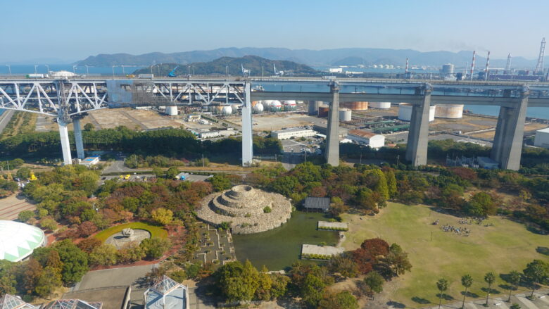瀬戸大橋タワーからの眺め（その２）