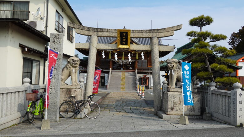 沖田神社の鳥居