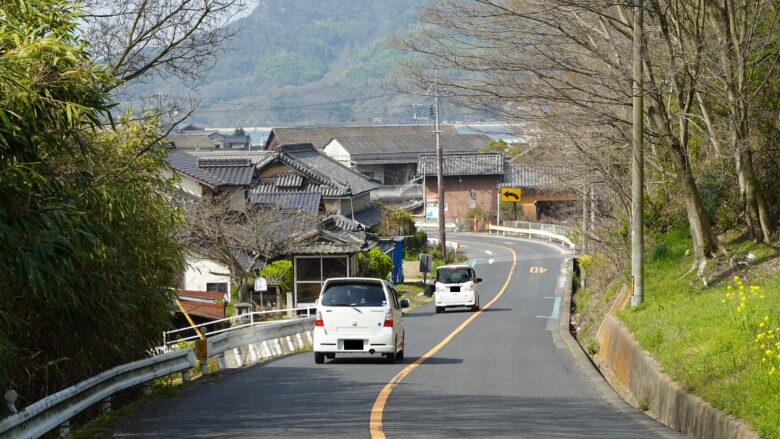 因島の風景