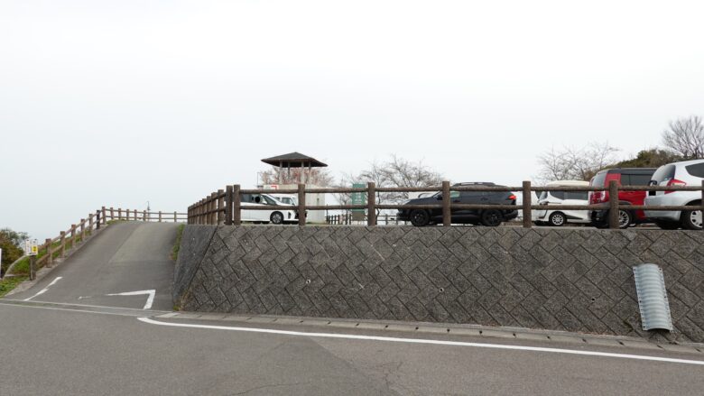 亀老山の駐車場