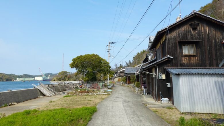 小島の風景