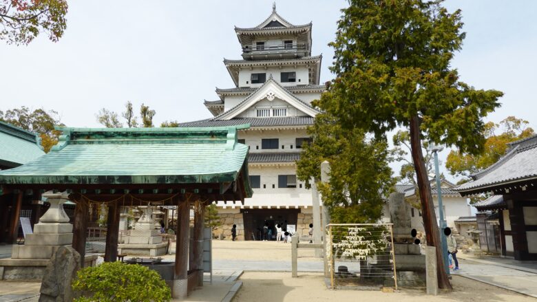 今治城の風景