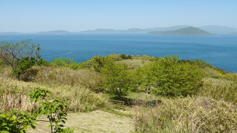 芝生広場からの景色（その１）