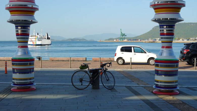 高松港の風景