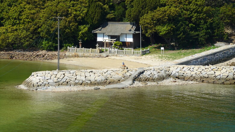 丸山島の島内