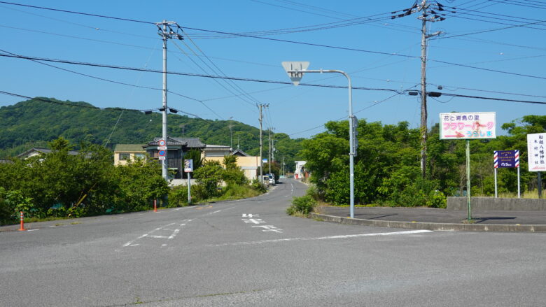 ショートカットコースの入口