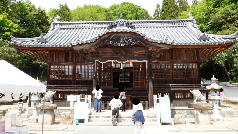 和気神社（拝殿）