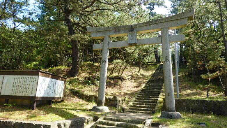 白瀧神社の鳥居