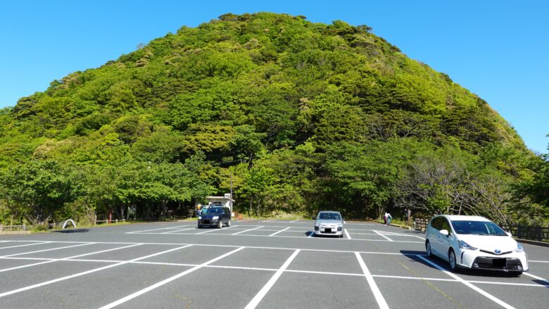 経ヶ岬の駐車場