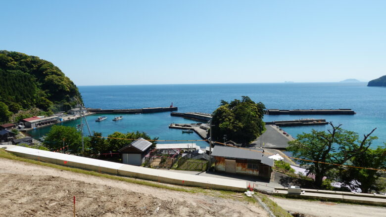 伊根町蒲入地区の風景