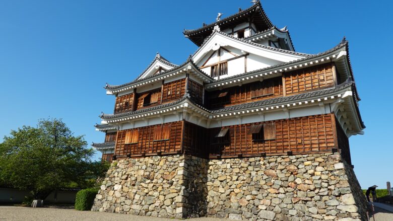 福知山城の天守閣