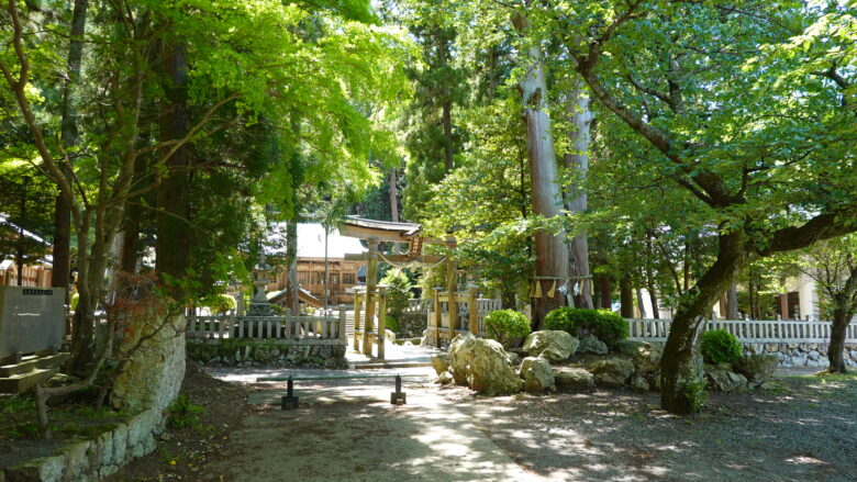 水分れ公園の風景