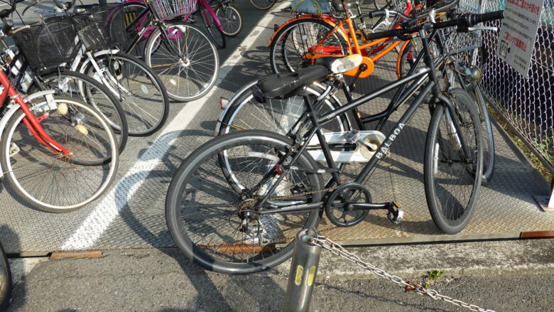 たくさんの自転車