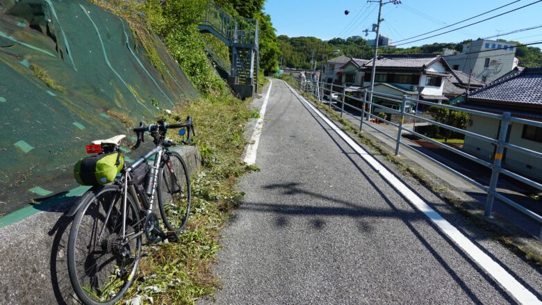 高知安芸自転車道を自転車で走る