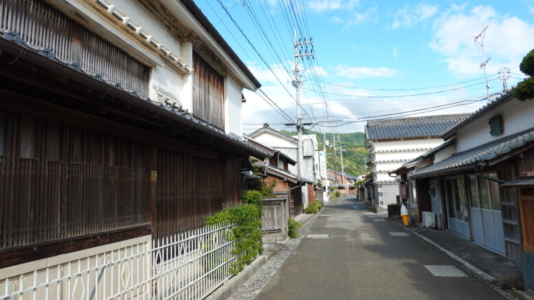 吉良川の町並み