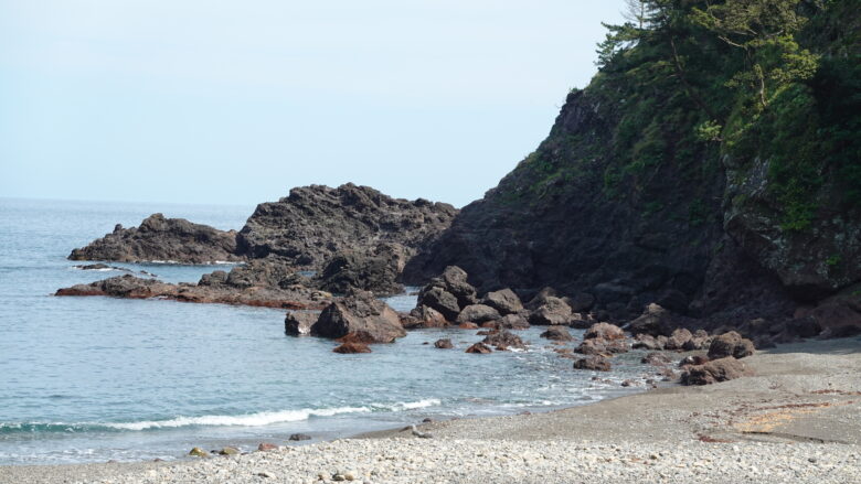 明丸海岸の風景（その１）