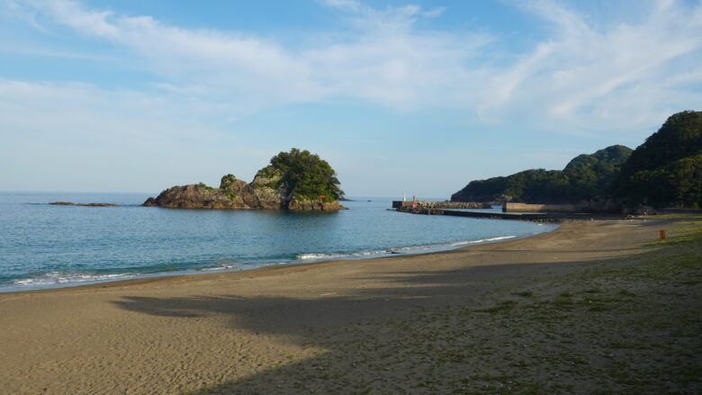 大浜海岸の風景