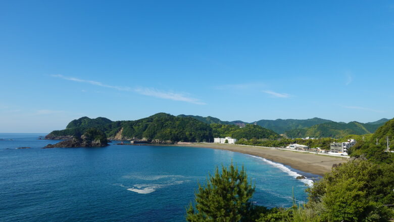 大浜海岸の風景