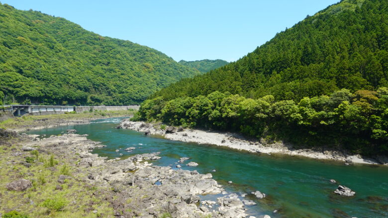 那賀川の風景