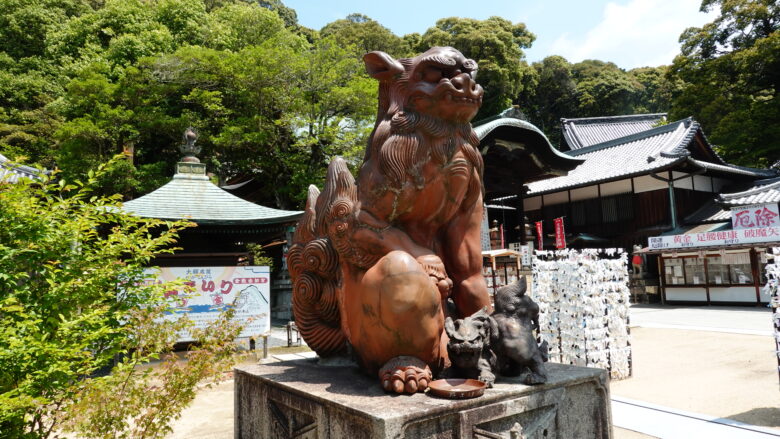 備前焼の狛犬（その２）